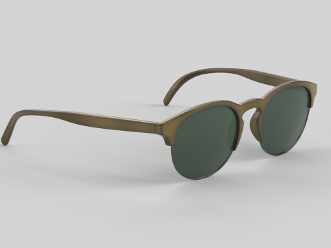Avila Eyewear Glasses 3D Model