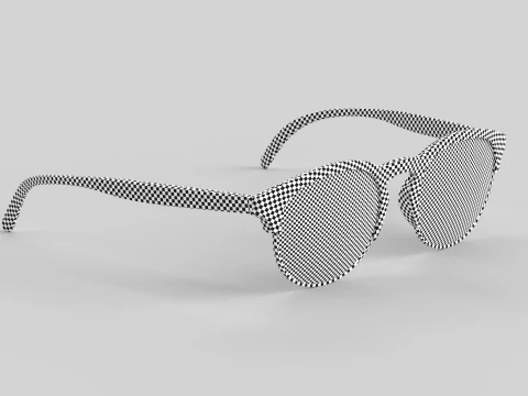 Avila Eyewear Glasses 3D Model