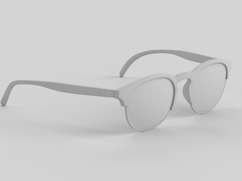 Avila Eyewear Glasses 3D Model