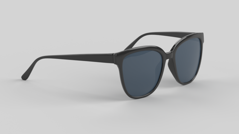 Camina Brillenbril 3D Model .c4d .max .obj .3ds .fbx .stl .blend 