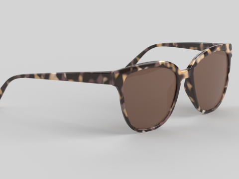 Camina Brillenbril 3D Model