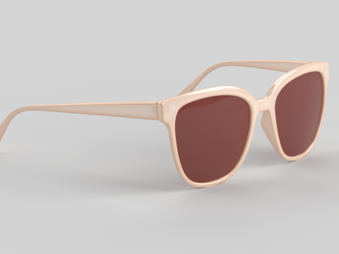 Camina Brillenbril 3D Model