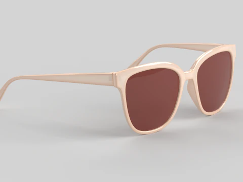Camina Eyewear Glasses 3D Model