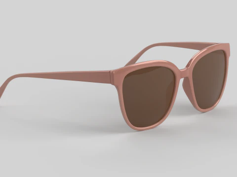 Camina Eyewear Glasses 3D Model