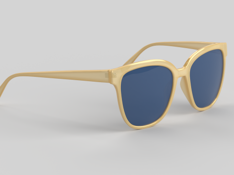 Camina Brillenbril 3D Model