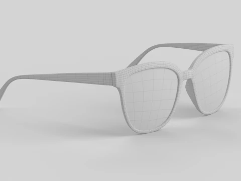 Camina Eyewear Glasses 3D Model