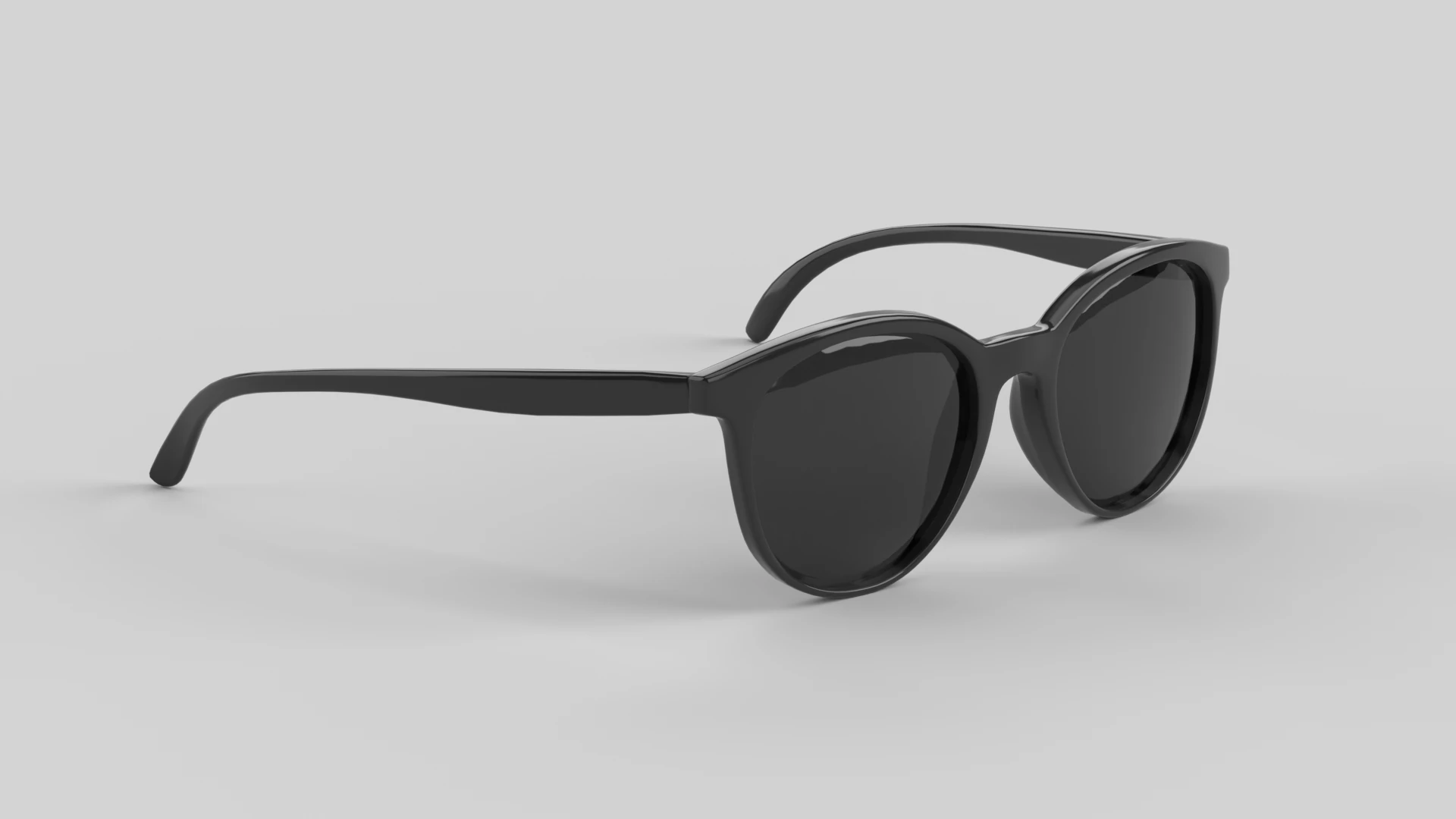 Makani Eyewear Glasses 3D Model .c4d .max .obj .3ds .fbx .stl .blend 