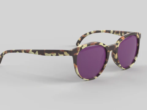 Makani Eyewear Glasses 3D Model