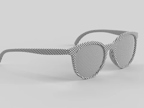 Makani Eyewear Glasses 3D Model
