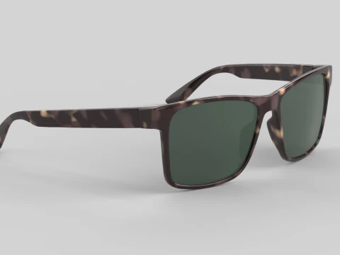 Kiva Eyewear Glasses 3D Model