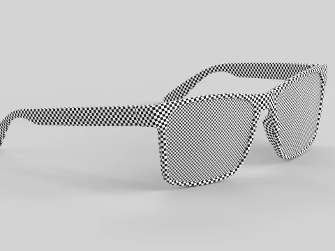 Kiva Eyewear Glasses 3D Model