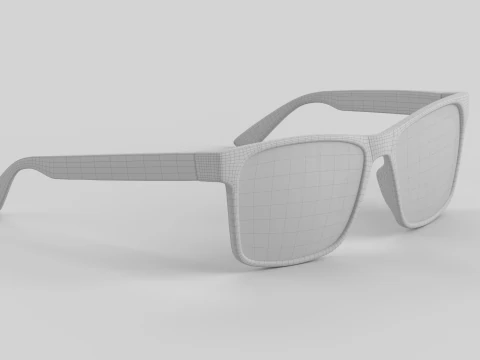 Kiva Eyewear Glasses 3D Model