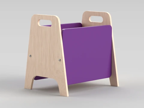 Book Box Container 3D Model