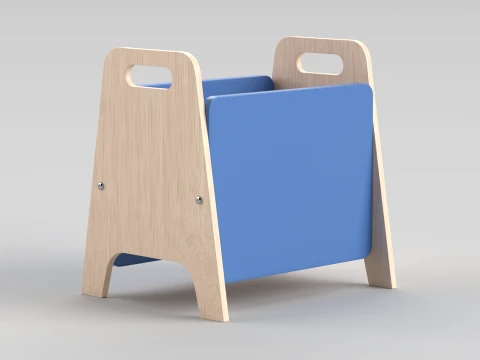 Book Box Container 3D Model