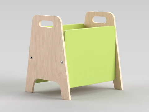 Book Box Container 3D Model