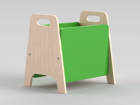Book Box Container 3D Model