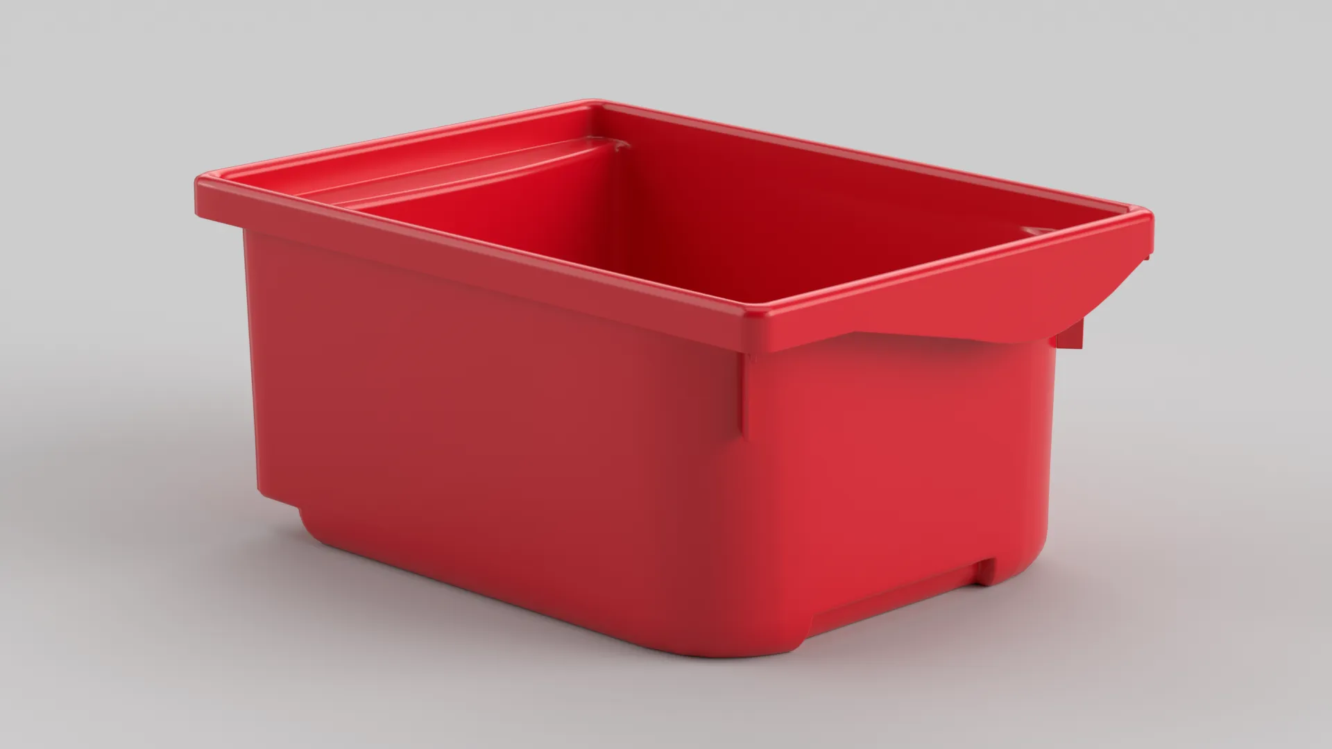 積み重ね可能なプラスチック保管庫 3Dモデル .c4d .max .obj .3ds .fbx .stl .blend 