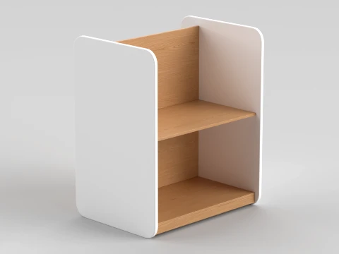Storage Display Stand 3D Model