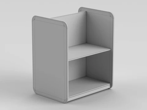 Storage Display Stand 3D Model