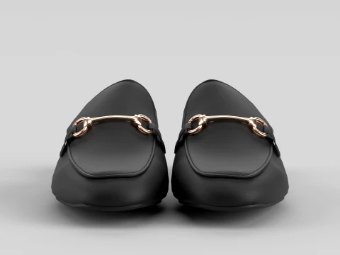 Ranae Sandal Black 3D Model