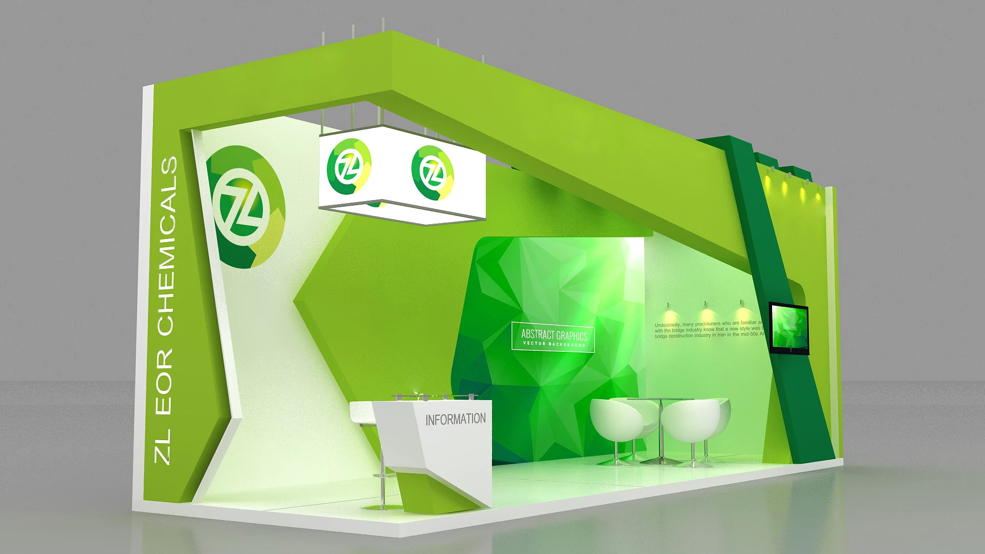 3d exhibition model 3D Model .c4d .max .obj .3ds .fbx .stl .blend