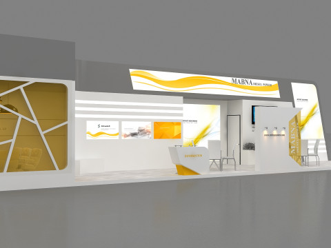 Exhibition booth tradeshow 3D 모델