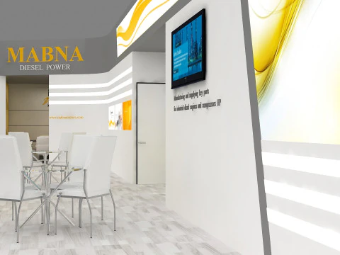 Exhibition booth tradeshow 3D Model