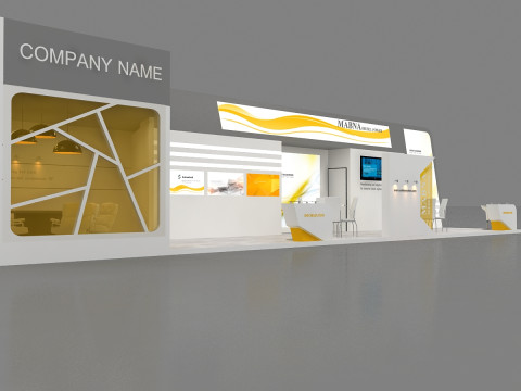 Exhibition booth tradeshow 3D 모델