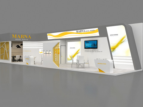 Exhibition booth tradeshow 3D 모델