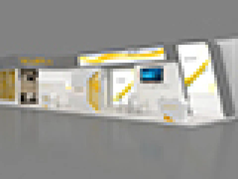 Exhibition booth tradeshow 3D Model