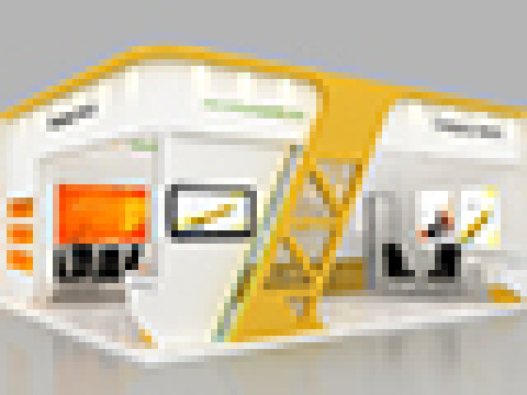 booth exhibition 3D Model