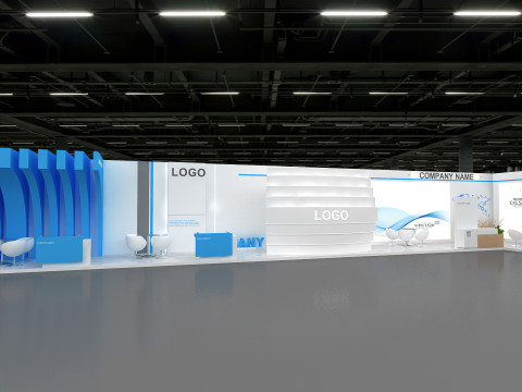 Exhibition booth tradeshow 3D 模型