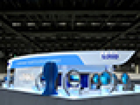 3D Exhibition Booth Model Modèle 3D
