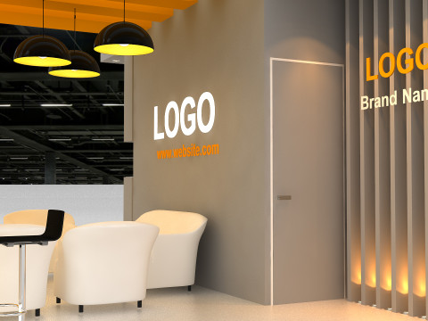 Exhibition booth tradeshow 3D Model