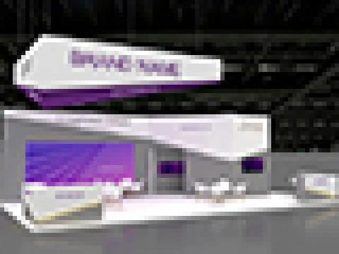 Exhibition booth tradeshow 3D Model