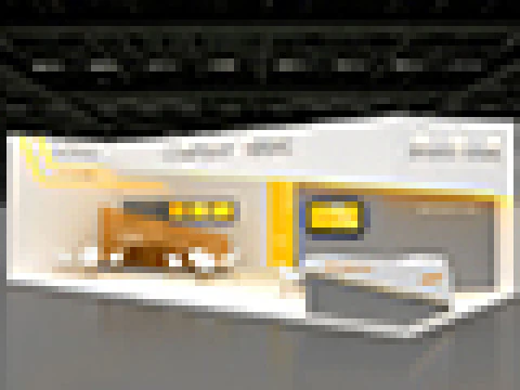 3D Exhibition Booth Model 3D Model