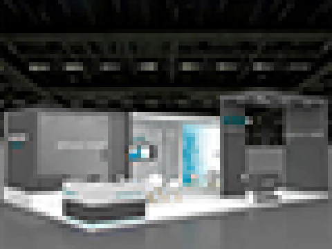3D Exhibition Booth Design 3D Model