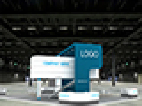 3D Trade Show Booth Design 3D Model
