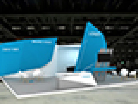 3D Exhibition Stand stall 3D Model