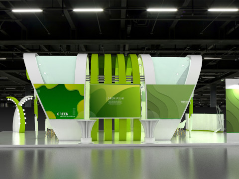 3D Exhibition Stand 3D 모델
