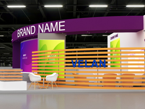 Exhibition booth tradeshow 3D 모델