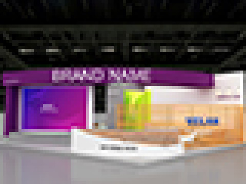 Exhibition booth tradeshow 3D 모델