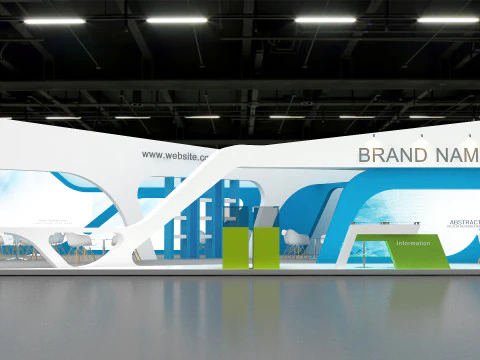 Выставочный стенд 3D Модель
