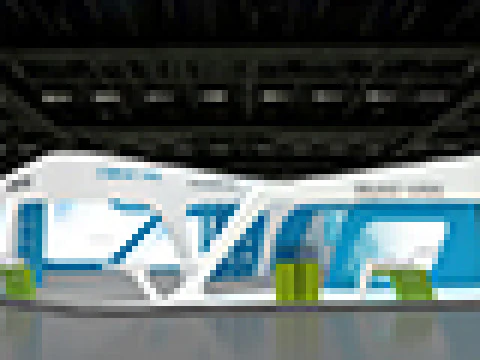 Exhibition booth tradeshow 3D Model