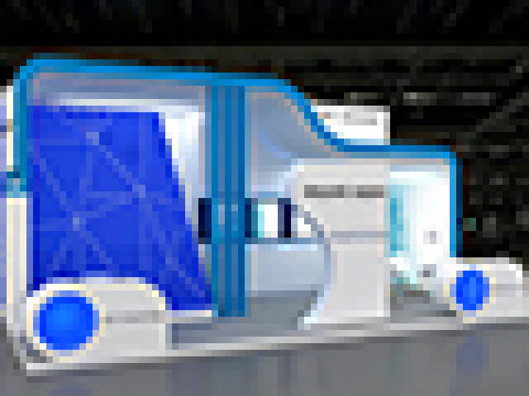 Exhibition booth tradeshow 3D Model