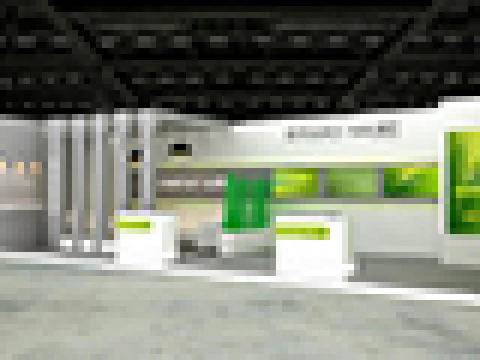 3D Exhibition Booth Model 3D Model