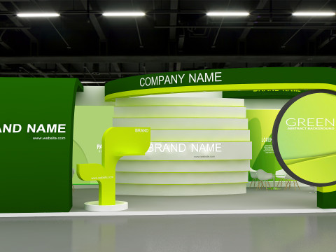 3D Exhibition Stand 3D 模型