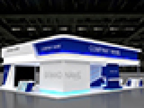3D Exhibition Stand Modello 3D