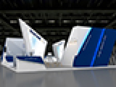 3D Exhibition Booth Design 3D 모델