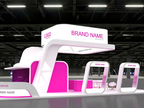 3d Booth 3D 模型